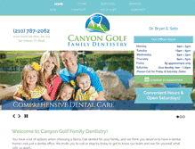 Tablet Screenshot of familydentiststoneoak.com